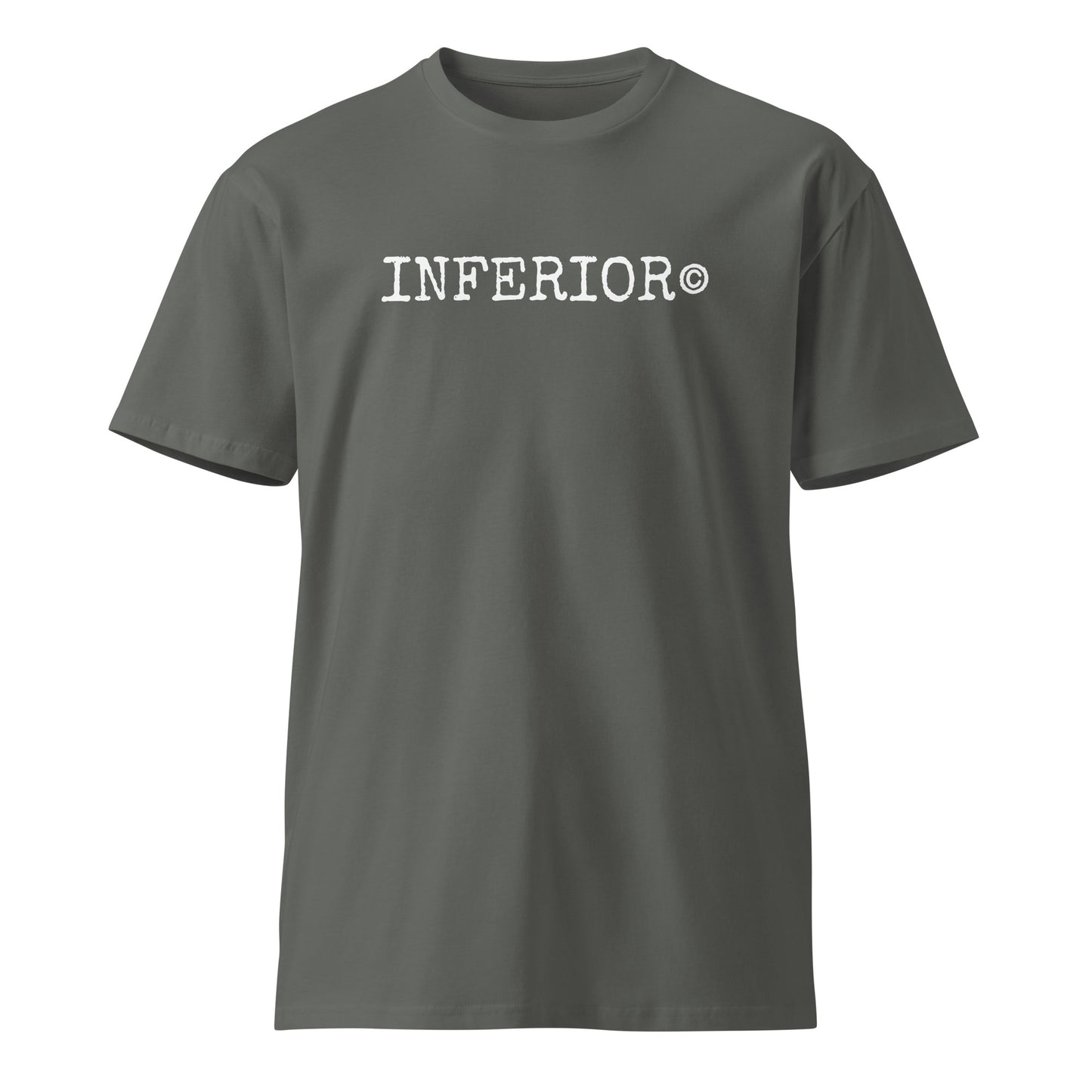 INFERIOR© Tee Shirt (comes in a variety of black colors)